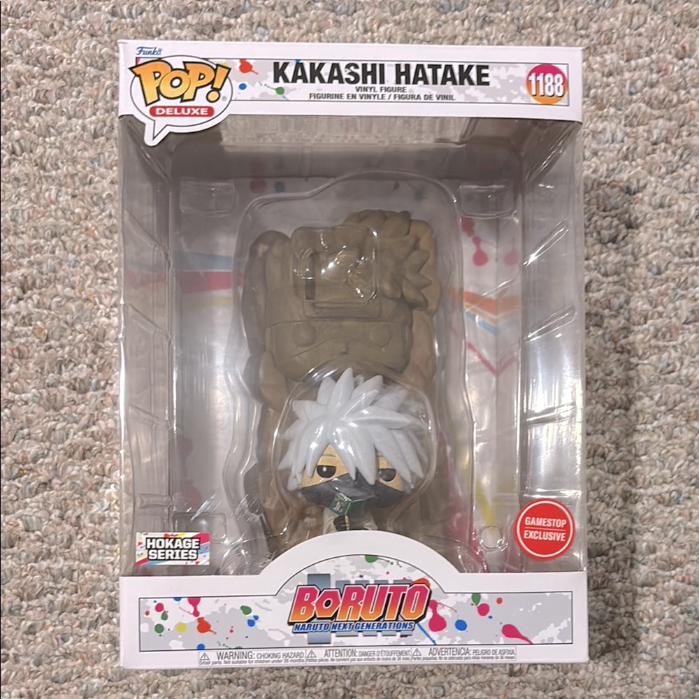 Funko Pop Deluxe Kakashi Hatake with White Hair